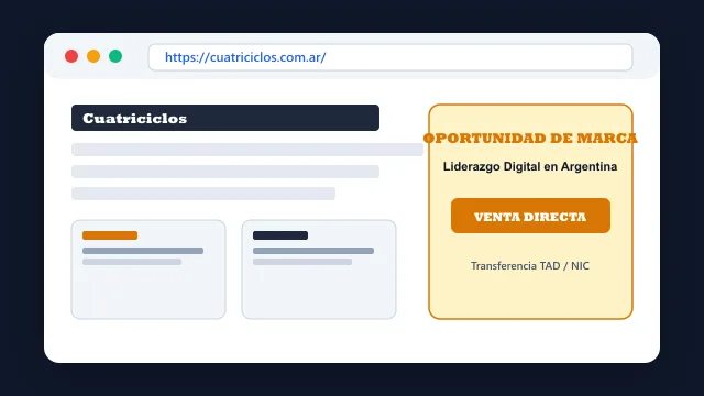 Modelo de aplicación comercial y proyectos digitales para cuatriciclos.com.ar